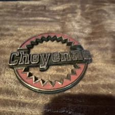Vintage 1976-1980 Silverado Pickup Truck Cheyenne Decal Emblem USA Made picture