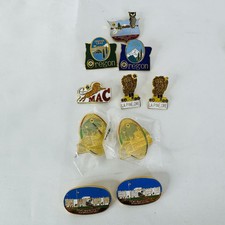 12 Lions Club Oregon Pins Lot Dalles Mac Medford Pine Riverboat picture