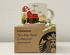 Starbucks “You Are Here Collection” Italia Coffee Mug ORNAMENT (2oz.) picture