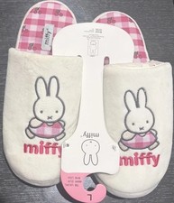 Miffy x Primark Mule Cherry Checkers Cute Slippers Size L 9/10 New picture