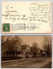Freehold New Jersey Court Street RPPC Postcard AT5 picture