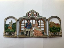 King Ludwig II Of Bavaria And Empress Elisabeth Of Austria C.Iron Folding Screen picture