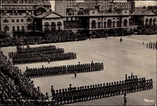 London England Trooping the Colour ceremony, Queen’s Birthday RPPC ContinentalPC picture