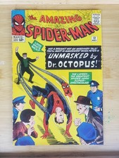 1963 Amazing Spider-Man 12 - 3RD APPEARANCE OF DOCTOR OCTOPUS  MID GRADE WOW picture