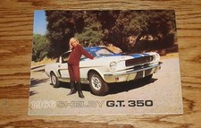 1966 Ford Mustang Shelby GT 350 Foldout Sales Brochure 66 picture