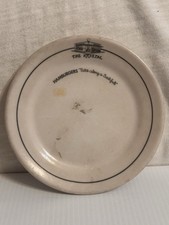 Original 1950's Vintage Krystal Hamburgers Advertising Arrowhead Melmac Plate picture
