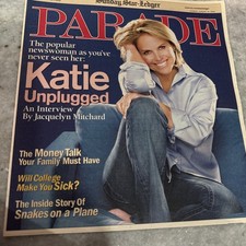 PARADE MAGAZINE August 13, 2006- KATIE COURIC COVER - E 18368 picture