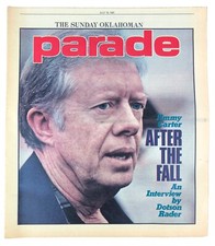 The Sunday Oklahoman Parade Magazine July 19 1981 Jimmy Carter Interview picture