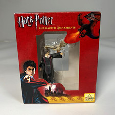Vtg Harry Potter & Hedwig Character Ornament Goblet of Fire New Box xmas picture