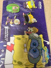 Nickelodean disliz Spongebob Squarepants Enamel Pin Set NIP picture