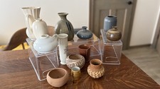 Lot of 12 VINTAGE Miniature  To Small Sized Pitchers, Jugs, Vases, Mixed Styles picture