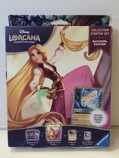 Disney Lorcana: Collection Starter Set Rapunzel Edition  4x Booster Packs Sealed picture
