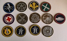 Lot Of Vintage Polish Army Patches Lot Of 13 picture