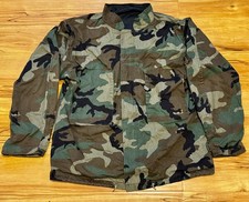 USGI Woodland MOPP Chemical Protective Jacket Medium Amertex NBC CBRN Overgarmen picture
