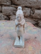 Ancient Egypt Statue God Amun Ra Antiques Rare Antique Pharaonic Unique BC picture