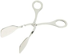 Norpro, Silver Stainless Steel Serving Tongs, 7.5 INCH picture