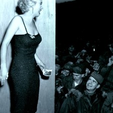 1954 South Korea Marilyn Monroe USO Tour Stage 10