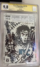 Teenage Mutant Ninja Turtles #51 CGC 9.8 Casey Jones Orginal Art Kevin Eastman picture