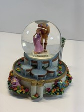 RARE Disney Snow Globe Hercules Megara Meg Tune “I Won't Say” WORKS Vtg picture