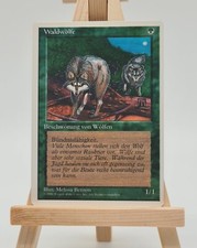 forest wolves 4. Edition Magic Card MTG German (Timber Wolves)  picture