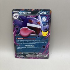 Pokémon’s tcg Gengar ex 090/128 30th celebration NM 🔥 picture