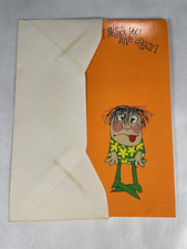Vintage Valentine's Day Card 9x4