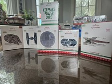 Hallmark Star Wars Storytellers Collection 2017 Set of 3 and 2018 Set of 2 NIB picture