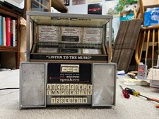 Seeburg Stereo Consolette Jukebox Wallbox MP3 Conversion - Chrome - man cave picture