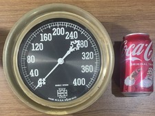 Vintage U.S. GAUGE CO. Pressure Gauge 6 3/4AD-9171  Working c1910s-1920s   READ picture
