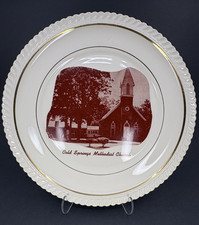 Vintage Church Plate Cold Springs Global Methodist Church Concord North Carolina picture