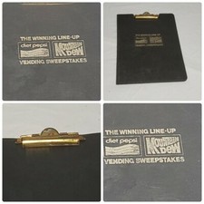 DIET PEPSI MT DEW SALES NOTEBOOK 1980'S CLIP  picture