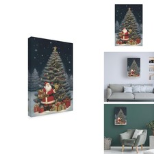 Trademark Fine Art Christmas Card 2 Wrapped Canvas Wall Art 16x24 picture