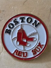 Vtg BOSTON RED SOX MLB enamel Has No Cracks or Chips picture