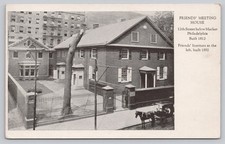 Phila. Friends' Meeting House 1812 & Institute 1892 Postcard c. 1910 picture