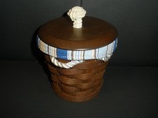 RARE Longaberger 2009 Small Pail Basket Combo 4.5