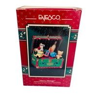 Vtg Enesco Treasury of Christmas Merry Menage 5th Issue 1994 picture