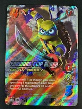 2025 UniVersus Forward-Flip Slash 36/186 Ultra Rare Teenage Mutant Ninja Turtles picture