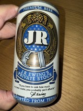 Vintage JR EWING’S Private Stock Premium Beer Empty Can picture