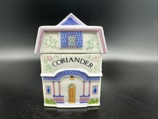 Vintage 1989 Lenox Spice Village  Coriander Spice Jar  Porcelain picture