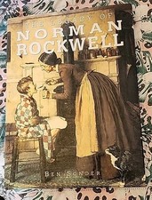Norman Rockwell Book VG PLUS CONDITION Hardcover LG 15x11 US OBO picture