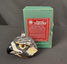 Slavic Treasures FALCON HEAD Christmas Ornament 00-198-A Made in Poland picture