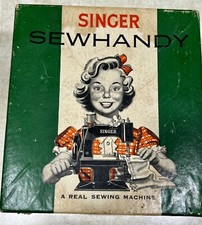 Singer Sewhandy Model 20 VINTAGE With Original Box 1953 Great Condition picture