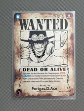 Portgas.D.Ace OP13-119 Wanted Poster - Error Text picture