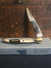 Vintage Laguiole Honore Durand Laguiole France Pocket Knife Bull Logo picture