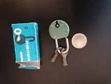 60 Padlock Vintage Metal Bulgarian USSR from soviet time original authentic TPK picture