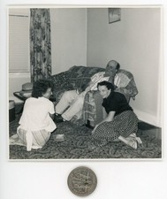 Vintage 1960's photo / Suburban Cannibals Tend to be Morons, So Don't Worry Dude picture