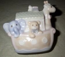 NOS 1993 Enesco Precious Moments Noah’s Ark Night Lite ~ MINT ~ Works Perfectly picture