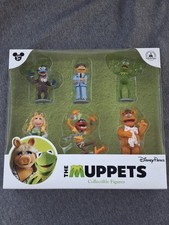 Disney Parks The Muppets Collectible Figures Set Sealed Kermit Miss Piggy Walter picture