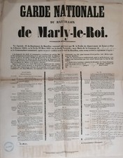M*34-POSTER-ARMY OF ITALY-WAR-DECLARATION NAPOLEON III TO SOLDIERS-MAY 1859 picture