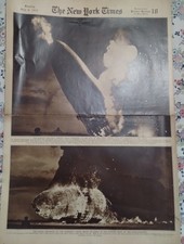 1937 New York Times Hindenburg Newspaper picture